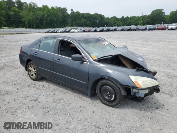 2006 Honda Accord LX SE z VIN 1HGCM56396A020395, wystawiony jako Copart lot #57247205 z przebiegiem Nie podano mil oraz Szkoda całkowita • Salvage title. Historia ofert i sprzedaży dostępna na DreamBid. Obrazek 4.