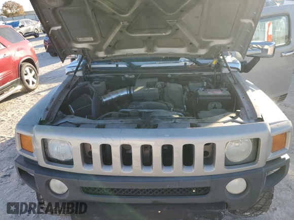 2007 Hummer H3 SUV with VIN 5GTDN13E078199569, listed as a Copart auction lot 85874234 with 204,754 mi miles and Salvage Title. Bid and sale history available at carsss.com. Image 11.