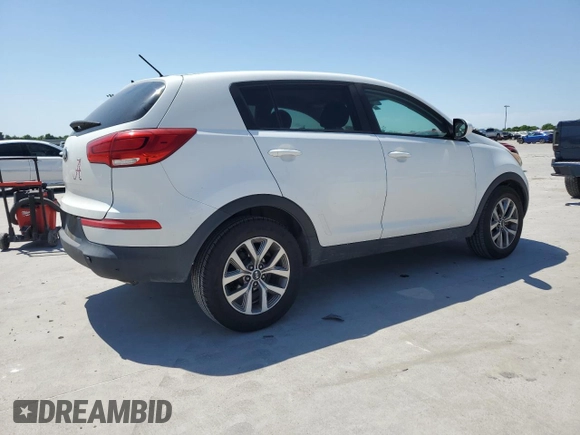 2016 Kia Sportage LX with VIN KNDPB3AC1G7814128, listed as a Copart auction lot 53254105 with 141,056 mi miles and Salvage Title. Bid and sale history available at carsss.com. Image 3.