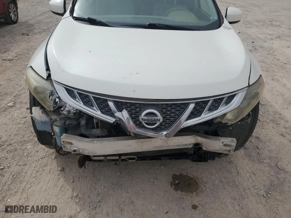 2012 Nissan Murano S with VIN JN8AZ1MU1CW103009, listed as a Copart auction lot 48693345 with 138,791 mi miles and Salvage Title. Bid and sale history available at carsss.com. Image 12.
