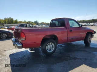 1999 Dodge Dakota SLT with VIN 1B7FL26XXXS263080, listed as a Copart auction lot 76882994 with 0 mi miles and Salvage Title. Bid and sale history available at carsss.com. Image 3.