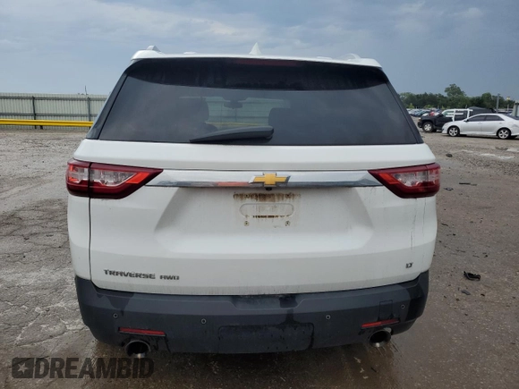 2018 Chevrolet Traverse LT Cloth with VIN 1GNEVGKW7JJ125811, listed as a Copart auction lot 67689164 with 154,084 mi miles and Salvage Title. Bid and sale history available at carsss.com. Image 6.