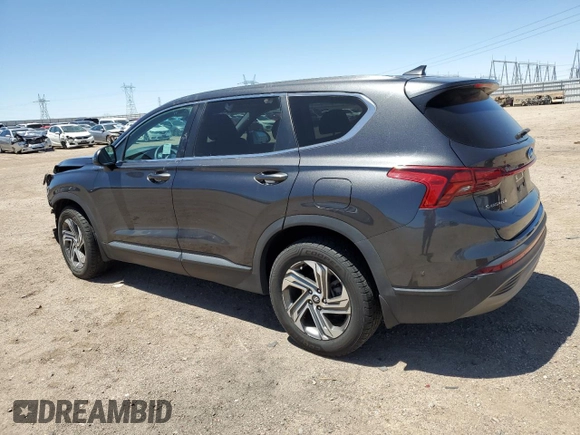 2021 Hyundai Santa Fe SE with VIN 5NMS14AJ2MH366584, listed as a Copart auction lot 57144915 with 62,613 mi miles and Salvage title. Bid and sale history available at DreamBid. Image 2.