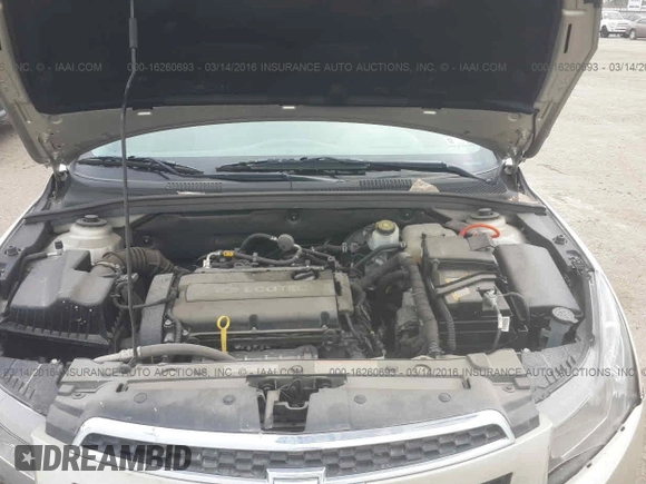 2014 Chevrolet Cruze LS with VIN 1G1PA5SH8E7230310, listed as a IAAI auction lot 16260693 with 36,756 mi miles and . Bid and sale history available at DreamBid. Image 10.