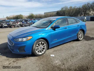2019 Ford Fusion Hybrid SE with VIN 3FA6P0LU7KR277239, listed as a Copart auction lot 50389915 with 94,509 mi miles and Salvage Title. Bid and sale history available at carsss.com. Image 1.