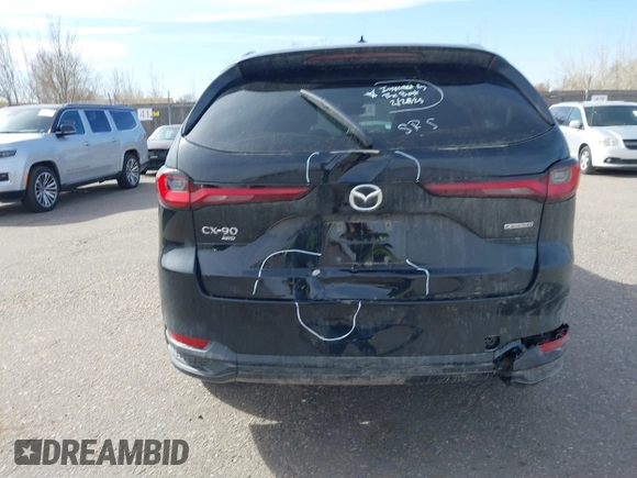 2025 Mazda CX-90 Premium Sport z VIN JM3KKCHD1S1221462, wystawiony jako IAAI lot #41765034 z przebiegiem Nie podano mil oraz . Historia ofert i sprzedaży dostępna na DreamBid. Obrazek 16.