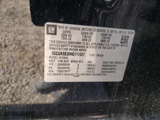 2017 Chevrolet Silverado 1500 LTZ with VIN 3GCUKSEJ6HG111927, listed as a Copart auction lot 77130014 with 139,663 mi miles and Salvage Title. Bid and sale history available at carsss.com. Image 14.