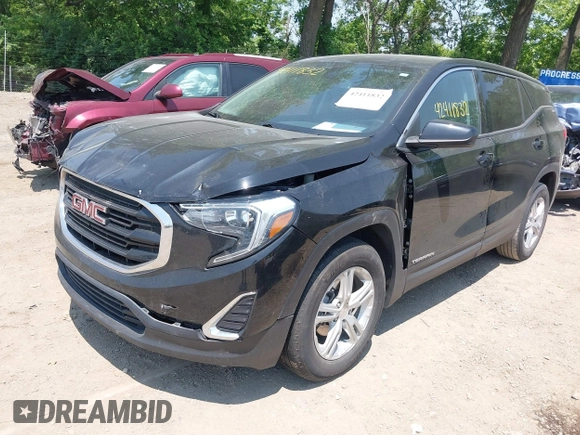 2019 GMC Terrain SLE with VIN 3GKALMEV9KL368629, listed as a IAAI auction lot 42411832 with 46,639 mi miles and . Bid and sale history available at DreamBid. Image 6.