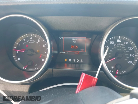 2019 Ford Mustang GT with VIN 1FA6P8CF4K5176680, listed as a IAAI auction lot 41485516 with 59,278 mi miles and . Bid and sale history available at DreamBid. Image 7.