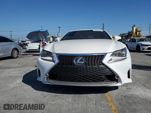 2016 Lexus RC 200t F Sport с VIN JTHHA5BC3G5000929, выставлен на аукционе Copart как лот 57277235 с пробегом 137 939 миль миль и Списание • Salvage title. История ставок и продаж доступна на DreamBid. Изображение 5.