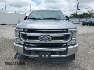 2021 Ford F-250 XL with VIN 1FT7W2BN4MEC34068, listed as a Copart auction lot 56730745 with 53,411 mi miles and Salvage title. Bid and sale history available at DreamBid. Image 5.