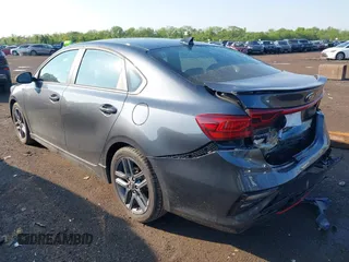 2021 Kia Forte GT-Line with VIN 3KPF34AD5ME282322, listed as a IAAI auction lot 42266008 with 57,572 mi miles and . Bid and sale history available at DreamBid. Image 3.