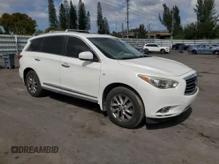 2014 Infiniti QX60 with VIN 5N1AL0MM9EC515024, listed as a Copart auction lot 46598075 with 138,564 mi miles and Clean Title. Bid and sale history available at carsss.com. Image 4.