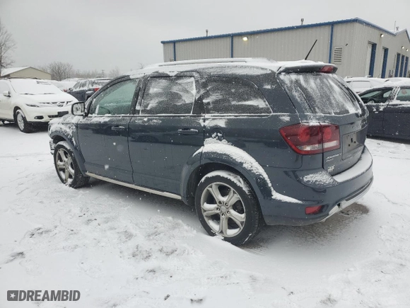 2017 Dodge Journey Crossroad with VIN 3C4PDDGG2HT644384, listed as a Copart auction lot 85057504 with NaN miles and Salvage Title. Bid and sale history available at carsss.com. Image 2.