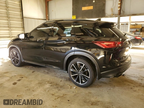2023 Infiniti QX50 Sport with VIN 3PCAJ5FB3PF113590, listed as a Copart auction lot 39262814 with Not Provided miles and . Bid and sale history available at DreamBid. Image 2.