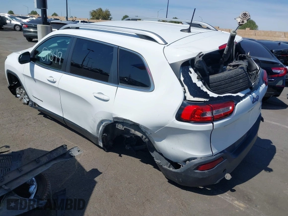 2016 Jeep Cherokee High Altitude with VIN 1C4PJLDB0GW249558, listed as a IAAI auction lot 41851549 with 128,638 mi miles. Bid and sale history available at carsss.com. Image 3.