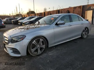 2017 Mercedes-Benz E-Class E 300 Luxury with VIN WDDZF4JB7HA153032, listed as a Copart auction lot 45144575 with 0 mi miles and Salvage Title. Bid and sale history available at carsss.com. Image 1.