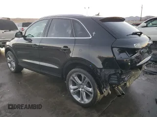 2015 Audi Q3 Prestige with VIN WA1FFCFS5FR013425, listed as a Copart auction lot 88546995 with 39,056 mi miles and Salvage title. Bid and sale history available at DreamBid. Image 2.