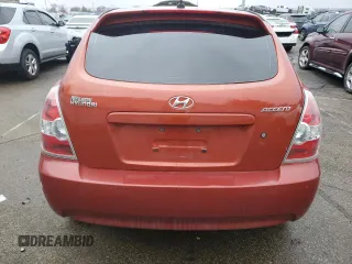 2009 Hyundai Accent Auto SE with VIN KMHCN36C49U122105, listed as a Copart auction lot 44187715 with 162,562 mi miles and Salvage Title. Bid and sale history available at carsss.com. Image 6.