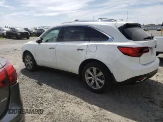 2016 Acura MDX w/Advance with VIN 5FRYD4H91GB029793, listed as a Copart auction lot 52974795 with 75,543 mi miles and Salvage Title. Bid and sale history available at carsss.com. Image 2.