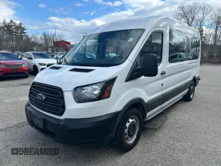 2018 Ford Transit Passenger XL z VIN 1FBZX2CM1JKA87141, wystawiony jako Copart lot #62780235 z przebiegiem 210 850 mil mil oraz Czysty tytuł • Clean title. Historia ofert i sprzedaży dostępna na DreamBid. Obrazek 2.