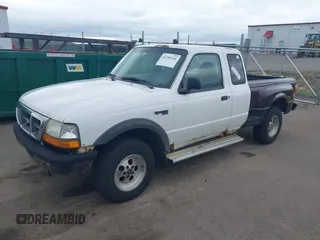 1999 Ford Ranger XL with VIN 1FTZR15V9XPB52321, listed as a IAAI auction lot 42180246 with 222,239 mi miles. Bid and sale history available at carsss.com. Image 2.