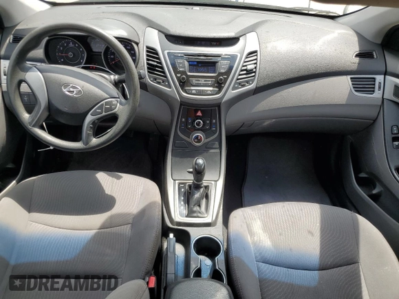 2015 Hyundai Elantra SE with VIN 5NPDH4AE6FH651267, listed as a Copart auction lot 54193205 with 111,874 mi miles and Salvage Title. Bid and sale history available at DreamBid. Image 8.