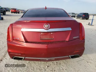 2014 Cadillac CTS Luxury RWD with VIN 1G6AR5SX8E0155133, listed as a Copart auction lot 49601595 with 37,554 mi miles and Salvage Title. Bid and sale history available at carsss.com. Image 6.