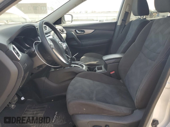 2016 Nissan Rogue SV with VIN KNMAT2MV2GP678098, listed as a Copart auction lot 52334775 with 114,663 mi miles and Salvage Title. Bid and sale history available at DreamBid. Image 7.