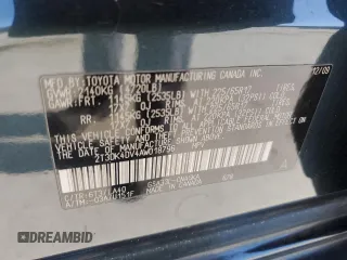 2010 Toyota RAV4 Ltd with VIN 2T3DK4DV4AW018796, listed as a Copart auction lot 53645385 with 200,821 mi miles and Salvage Title. Bid and sale history available at carsss.com. Image 14.