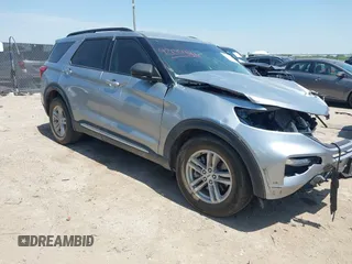 2023 Ford Explorer XLT z VIN 1FMSK7DH0PGA57226, wystawiony jako IAAI lot #42004666 z przebiegiem 31 886 mil mil oraz . Historia ofert i sprzedaży dostępna na DreamBid. Obrazek 1.