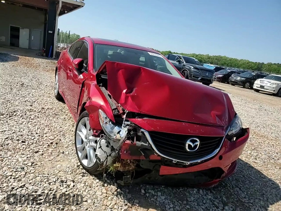 2015 Mazda 6 i Touring with VIN JM1GJ1V55F1210148, listed as a Copart auction lot 52235465 with 64,908 mi miles and Salvage Title. Bid and sale history available at carsss.com. Image 11.