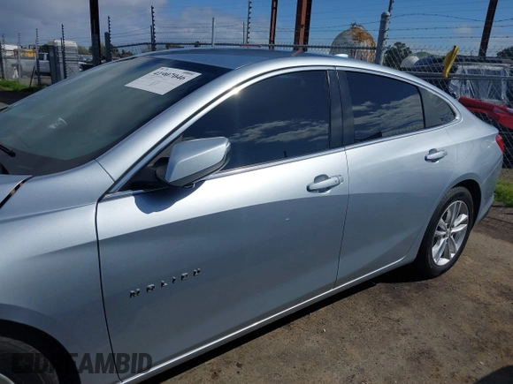 2017 Chevrolet Malibu Hybrid with VIN 1G1ZJ5SUXHF240224, listed as a IAAI auction lot 41907046 with 69,073 mi miles and . Bid and sale history available at DreamBid. Image 14.