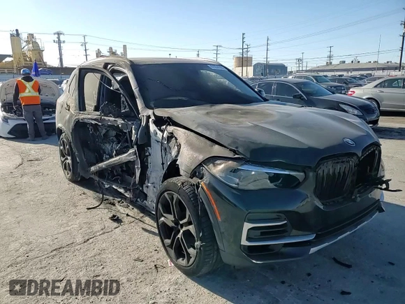 2022 BMW X5 sDrive40i with VIN 5UXCR4C00N9M47130, listed as a Copart auction lot 47054295 with Not Provided miles and Salvage Title. Bid and sale history available at DreamBid. Image 12.