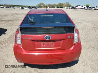 2013 Toyota Prius One with VIN JTDKN3DU0D1646227, listed as a Copart auction lot 50523035 with 178,070 mi miles and Salvage Title. Bid and sale history available at carsss.com. Image 6.