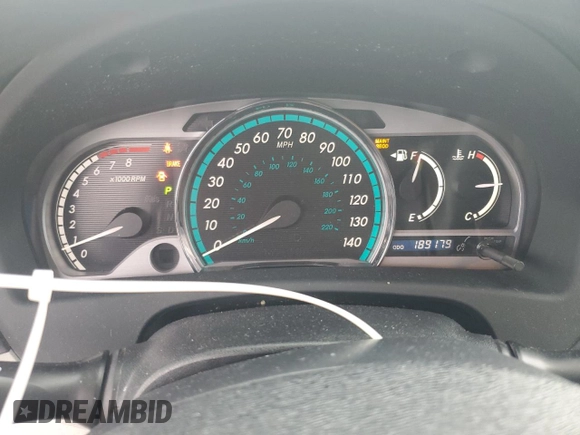 2009 Toyota Venza with VIN 4T3ZK11A69U008059, listed as a Copart auction lot 58725005 with 189,179 mi miles and Salvage title. Bid and sale history available at DreamBid. Image 9.