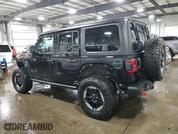 2018 Jeep Wrangler Unlimited Rubicon z VIN 1C4HJXFG4JW176917, wystawiony jako Copart lot #50387035 z przebiegiem 112 687 mil mil oraz Czysty tytuł • Clean title. Historia ofert i sprzedaży dostępna na DreamBid. Obrazek 2.