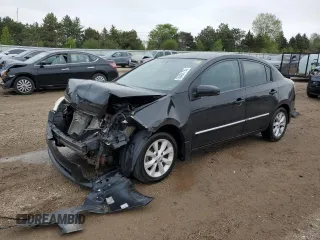 2010 Nissan Sentra 2.0 with VIN 3N1AB6AP0AL632579, listed as a Copart auction lot 55421705 with 126,045 mi miles and Salvage title. Bid and sale history available at DreamBid. Image 1.
