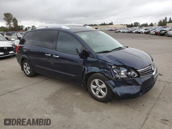 2009 Nissan Quest S with VIN 5N1BV28U09N101497, listed as a Copart auction lot 75330364 with 173,906 mi miles and Salvage Title. Bid and sale history available at carsss.com. Image 4.