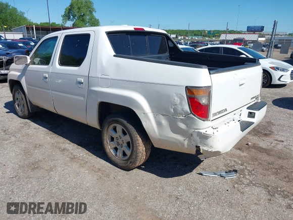 2006 Honda Ridgeline RTL with VIN 2HJYK16506H562857, listed as a IAAI auction lot 42169379 with 154,194 mi miles. Bid and sale history available at carsss.com. Image 3.