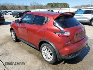 2015 Nissan Juke SV with VIN JN8AF5MV7FT558459, listed as a Copart auction lot 46813295 with 91,593 mi miles and Salvage title. Bid and sale history available at DreamBid. Image 2.