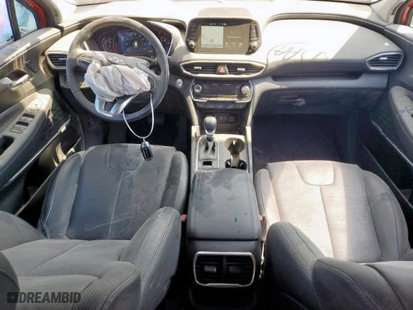 2020 Hyundai Santa Fe Limited with VIN 5NMS53AD7LH293316, listed as a Copart auction lot 49609505 with 7,352 mi miles and Salvage Title. Bid and sale history available at carsss.com. Image 8.