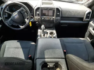 2018 Ford F-150 XL with VIN 1FTEW1E53JFC68277, listed as a Copart auction lot 58580385 with 47,373 mi miles and Salvage title. Bid and sale history available at DreamBid. Image 8.