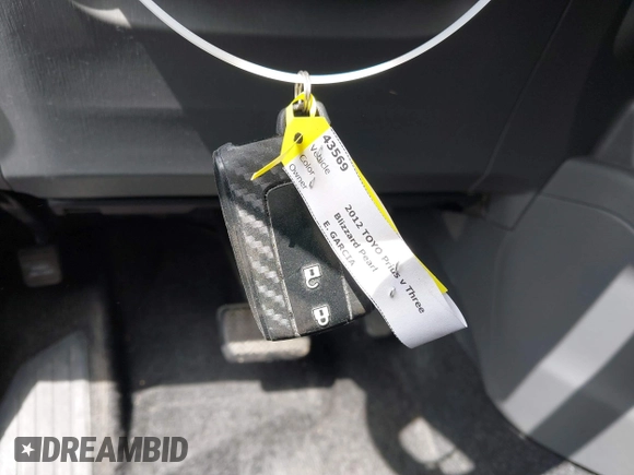 2012 Toyota Prius Two z VIN JTDZN3EU6C3137453, wystawiony jako IAAI lot #41889133 z przebiegiem 169 504 mil mil oraz . Historia ofert i sprzedaży dostępna na DreamBid. Obrazek 11.