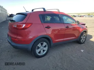 2013 Kia Sportage LX with VIN KNDPBCA26D7400149, listed as a Copart auction lot 57918635 with 66,100 mi miles and Salvage title. Bid and sale history available at DreamBid. Image 3.
