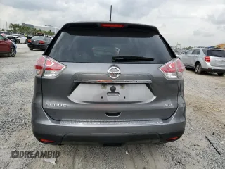 2016 Nissan Rogue SV with VIN KNMAT2MT3GP678156, listed as a Copart auction lot 50532435 with 50,067 mi miles and Salvage Title. Bid and sale history available at DreamBid. Image 6.