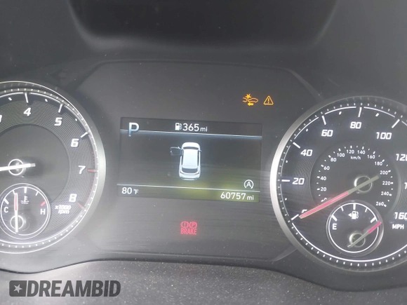 2023 Hyundai Santa Fe SEL with VIN 5NMS2DAJ0PH524289, listed as a IAAI auction lot 42076241 with 60,757 mi miles and . Bid and sale history available at DreamBid. Image 7.