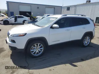 2016 Jeep Cherokee Limited z VIN 1C4PJMDB8GW353804, wystawiony jako Copart lot #54072545 z przebiegiem 97 620 mil mil oraz Szkoda całkowita • Salvage title. Historia ofert i sprzedaży dostępna na DreamBid. Obrazek 1.
