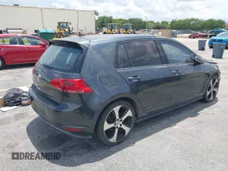 2015 Volkswagen GTI SE with VIN 3VW4T7AU0FM043274, listed as a IAAI auction lot 42191448 with 108,094 mi miles and . Bid and sale history available at DreamBid. Image 4.