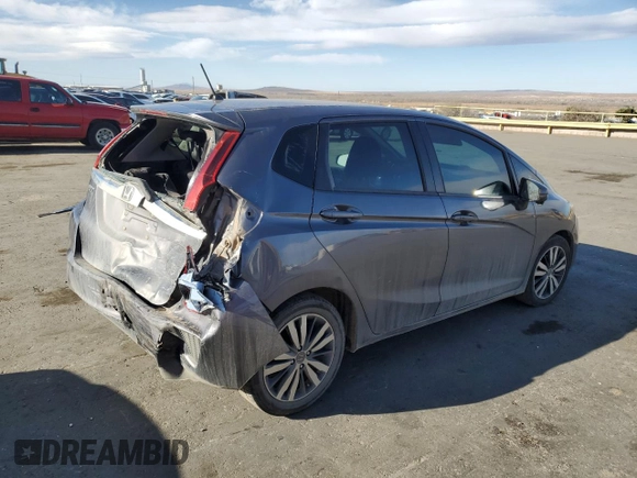 2015 Honda Fit EX-L with VIN 3HGGK5H89FM726964, listed as a Copart auction lot 48564635 with 157,667 mi miles and Salvage Title. Bid and sale history available at DreamBid. Image 3.